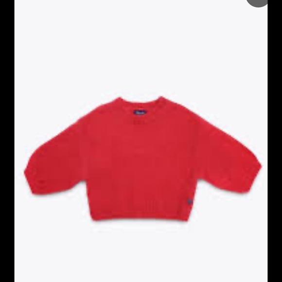 Brums Milano Sweaters - BRUMS MILANO Vibrant Red Crew Neck Sweater, cropped, made in Italy🇮🇹, size 14 /S